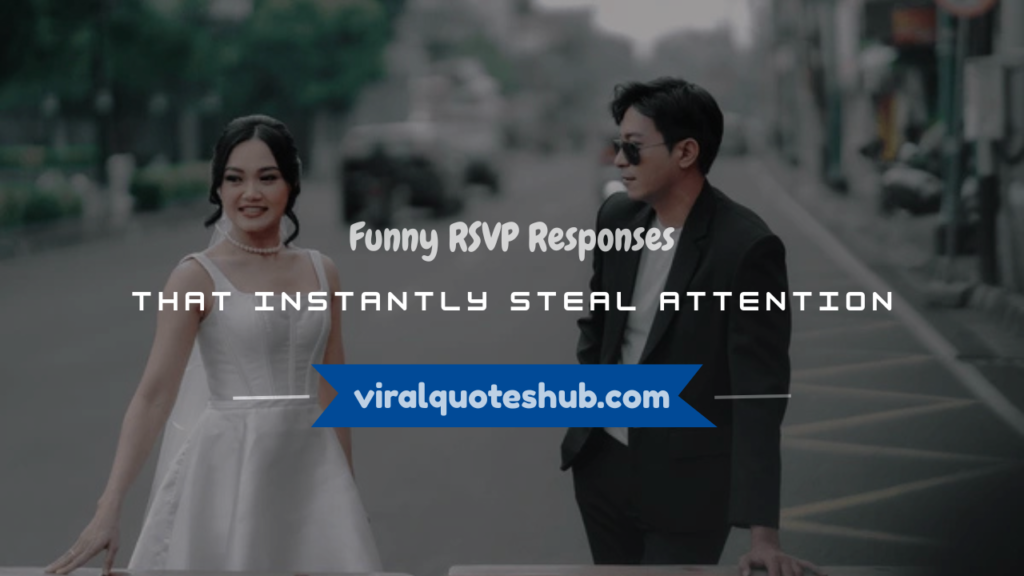 funny rsvp responses