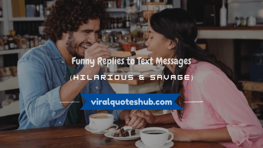 funny replies to text messages