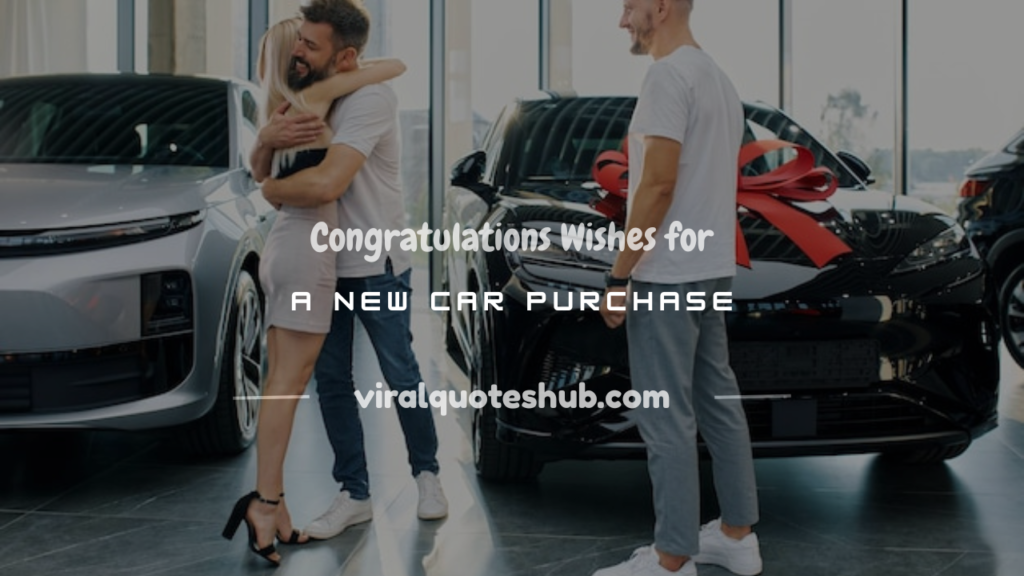 wishes for a new car