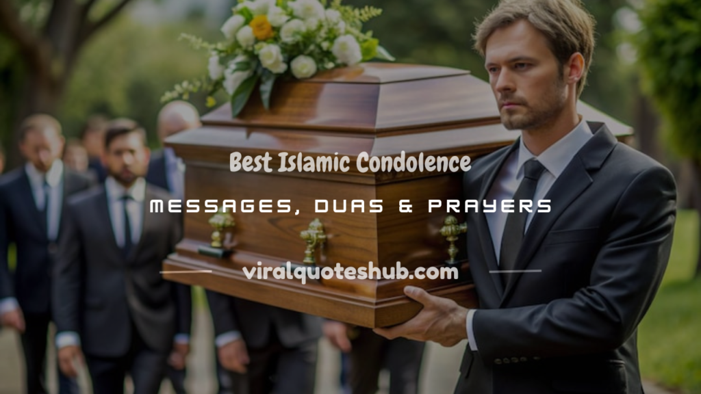 condolence islamic message