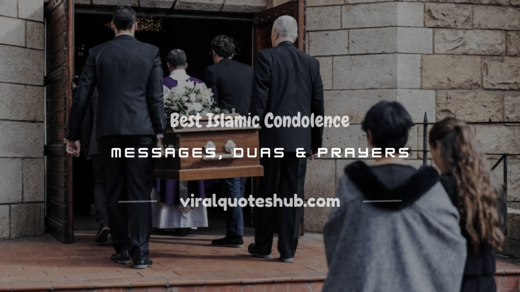 condolence islamic message