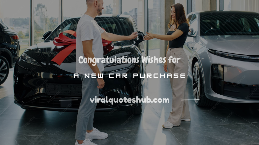wishes for a new car