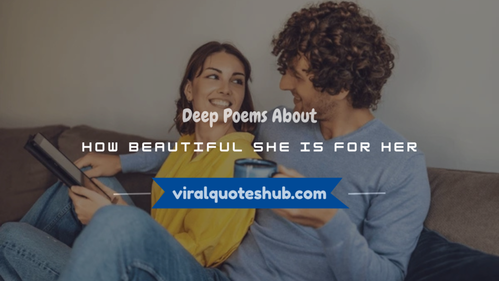 poems about how beautiful she is