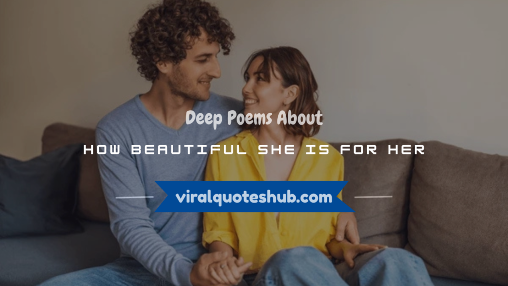 poems about how beautiful she is